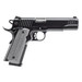 Alpha Foxtrot AA27X4ENA-XQBK08-WBS AF1911 Full Size 45 ACP 8+1 5" Stainless Bull Barrel, Black QPQ Stainless Steel Serrated Slide, Black QPQ Stainless Steel Serrated Frame w/Beavertail G10 Grip
