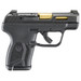 Ruger 13766 LCP Max Compact Frame 380 ACP 10+1 2.80" Black Nitride Barrel, Black Nitride Alloy Steel Serrated Slide, Black Polymer Frame Textured Grip
