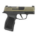 Sig Sauer 365X9GXR3P P365X Micro Compact Frame 9mm Luger 12+1 3.10" Stainless Steel Optic Ready/Serrated Slide, Stainless Steel Frame w/Accessory Rail, RMSc Footprint