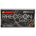 Barnes Bullets 30742 Precision Match 260Rem 140gr Open Tip Match Boat Tail 20 Per Box/10 Case
