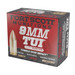 Fort Scott Munitions 9MM125SCVSS Tumble Upon Impact (TUI) 9mmLuger Subsonic 125gr Solid Copper Spun 20 Per Box/25 Case