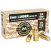 PATRIOT SPORTS LLC P9MM124F 9mmLuger 124gr Full Metal Jacket 50 Per Box/20 Case