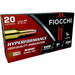 Fiocchi 6CMTT Hyperformance 6mmCreedmoor 80gr Barnes Tipped TSX 20 Per Box/10 Case