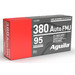 Aguila 1E802380 380ACP 95gr Full Metal Jacket 50 Per Box/10 Case