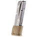 Smith & Wesson 194770000 M&P 14rd 45ACP Brown Floor Plate Steel