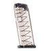 ETS Group GLK43X Pistol Mags 10rd 9mm Luger Compatible w/ Glock 43X/48 Clear Polymer