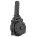 ProMag DRMA20 Standard 50rd Drum 9mm Luger Compatible w/Glock 43X/48 Black DuPont Zytel Polymer