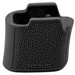 Hogue 18040 OverMolded Extension Base Pad Cobblestone Fits Sig Sauer P365 15rd Black Rubber
