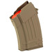 Global Ordnance LLC 810091157398 10rd Fully Ribbed 7.62x39mm Fits AK-47 FDE Steel