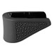 Hogue 18220 Extension Base Pad Fits Glock 42 Compatible w/ 6rd Magazine Black Overmolded Rubber