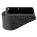 Hogue 18620 Extension Base Pad Fits Glock 26 Compatible w/ 10rd Magazine Black Overmolded Rubber