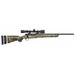 Mossberg 28065 Patriot Super Bantam 243 Win Caliber with 5+1 Capacity, 20" Fluted Barrel, Blued Metal Finish & TrueTimber Strata Synthetic Stock Right Hand (Youth) Includes 3-9x40mm Scope