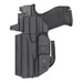 C&G Holsters 1214100 Covert IWB Black Kydex Belt Clip Fits Walther PDP 4" Right Hand