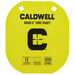 Caldwell 1116703 Gong 8" Yellow AR500 Steel 0.38" Thick Hanging