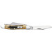 Case 03578 Stockman Medium 2.57"/1.88"/1.71" Folding Clip/Sheepsfoot/Spey Plain Mirror Polished Tru-Sharp SS Blade/Brown Jigged 6.5 BoneStag Handle