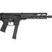 CMMG 99A806DAB Dissent MKGS 9mm Luger 33+1 10.50", Black, Picatinny Brace Adapter, 5.50" M-LOK Handguard, Left Side Charging Handle, Zeroed Linear Comp, Zeroed Drop-In Single Stage Trigger