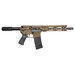 Diamondback DB1915B061 DB15 300 Blackout 28+1 10", FDE, Carbon Lower, 9" M-LOK Handguard, Black Padded Buffer Tube/Magpul Grip