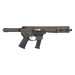 LWRC ICP9PBC8 IC-9 9mm Luger 33+1 8.50" Black Nitride Threaded Barrel, M-LOK Handguard, Patriot Brown Aluminum Receiver w/Integrated Rail Base, Black Pistol Tube, LWRC Ultra Combat Grip, Ambidextrous