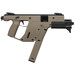 Kriss USA KV45PFD30 Vector SDP Enhanced G2 45 ACP 30+1 6.50" Black Nitride Threaded Barrel, Flat Dark Earth Picatinny Rail Top & Bottom, MK5M Modular Rail