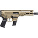 CMMG 45A4C0FCT Dissent MKG 45 ACP 13+1 6.50" Black Nitride Medium Taper Threaded Barrel, CMMG 5.5" M-LOK Handguards, Coyote Tan Cerakote Aluminum Picatinny Rail Receiver, CMMG Zeroed Grips