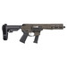 LWRC ICP9PBC8SBA3 IC-9 9mm Luger 8.50" 33+1 Black Nitride Threaded Barrel, Patriot Brown Anodized Aluminum Picatinny Rail Receiver, SB Tactical SBA3 Brace, LWRC Ultra Combat Grip, Ambidextrous