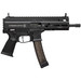Grand Power 8588005808378 SP9A1 Stribog 9mm Luger 30+1 8" Black Threaded Barrel, M-LOK Handguard, Black Aluminum Picatinny Rail Receiver, Black Polymer Grip, Thread Protector