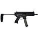 Grand Power 850003223131 SP9A1 Stribog 9mm Luger 30+1 8" Black Threaded Barrel, M-LOK Handguard, Black Aluminum Picatinny Rail Receiver, Black PDW Tailhook Brace, Black Polymer Grip, Thread Protector