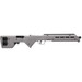 Desert Tech TRKRF2218GRY TREK-22 Gray Compact 22 LR 10+1 18" Free Floating Steel Barrel, Picatinny Rail Receiver, M-LOK Handguards, Fixed Polymer Stock, Suppressor Ready