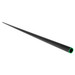 Huxwrx Alignment Rod 30 Cal (7.62mm) Bore, 17" L, Carbon Fiber with Bright Green Tip
