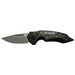Xcaliber Knife Company Switch Blade 2.41" Folding Drop Point Plain Stainless D2 Steel Blade. 4.15" Aluminum Handle