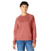 Carhartt Women's Sawyer Crewneck Sweatshirts M Dark Rose Tint