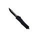 Templar Large Black Rubber 3.5-Inch 440C Dagger OTF Knife
