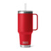 YETI Rambler 42 oz Straw Mug with Straw Lid Rescue Red