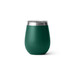 YETI Rambler 10 oz Wine Tumbler with MagSlider Lid Black Forest Green