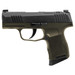 Sig Sauer P365 Fortunate Son 9mm 3.1" Barrel Optic Ready Green &amp 10 Round