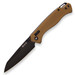 Buck 698 Ferrox Folding Knife 3.375in D2 Reverse Tanto Bronze