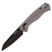 Buck 698 Ferrox Folding Knife 3.375 in D2 Reverse Tanto Silver