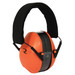 Radians LSH500CS Lowset Muff 21 dB Over the Head Orange/Black Adult 1 Pair
