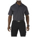 5.11 Tactical Men's Corporate Pinnacle Polo Shirt, Charcoal S