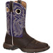 Durango Lady Rebel Purple Women's 10" Ink Saddle-Lace Western, RD3576 08ME