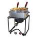 King Kooker 16" Rectangular Outdoor Cooker Package with Rectangular Fry Pan