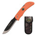 Outdoor Edge RB-20 Razor Fixed 3.5" Blade Blaze Orange Knife with Sheath