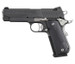 Sig 1911 45 ACP 4.2In Nightmare Black SAO Siglite Black G10 Grip (2) 8RD Steel MAG Fastback