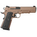 Sig 1911 45 ACP 5" Barrel Emperor Scorpion Flat Dark Earth SAO Siglite Black G10 Grip (2) 8RD Steel MAG Rail