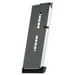 Wilson Combat 47OX 1911 Officer 45 Automatic Colt Pistol (ACP) 7 rd Stainless Steel Finish Standard Base Pad Magazine