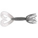 Yamamoto Double Tail Hula Grubs Natural Shad 5"-10pk