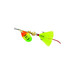 Mepps Aglia Dressed Treble 1/12oz Hot Fire Tiger-Yellow B0ST HFT-Y