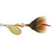Mepps Aglia Spinner Treble Hook Gold-Brown B0ST G-BR
