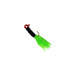 Berkley Johnson 1/16 oz Beetle Bou Marabou Jig Chartreuse/Chartreuse/White, BBOHC1/16-RBC