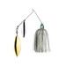 Strike King Tour Grade Double Willow Spinnerbait 1/2oz Green Glimmer Nickel/Gold
